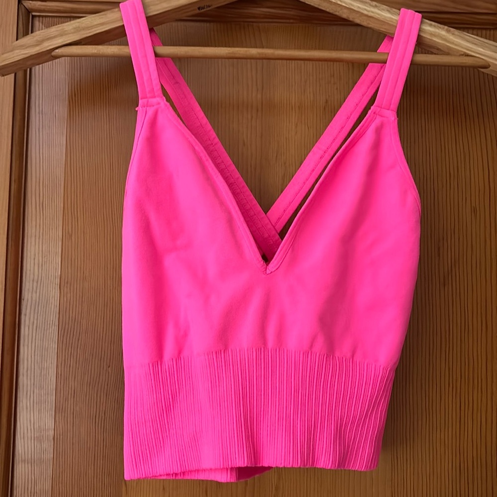 Free people good karma crop top